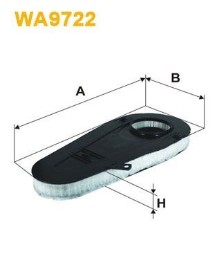 WIX FILTERS WA9722: Õhufilter