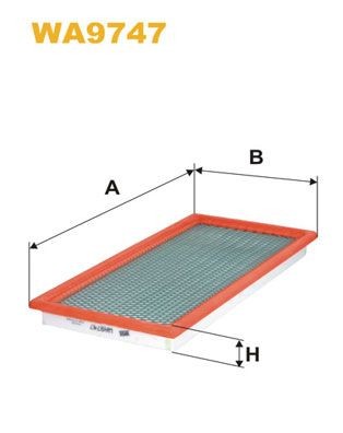 WIX FILTERS WA9747: Oro filtras