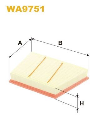 WIX FILTERS WA9751: Õhufilter