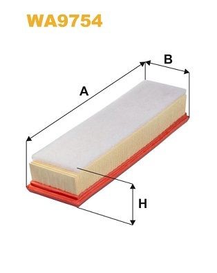 WIX FILTERS WA9754: Filtro aria