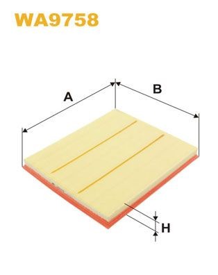 WIX FILTERS WA9758 Luftfilter