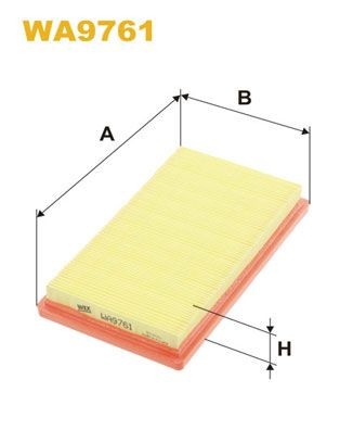 WIX FILTERS WA9761: Filtru aer