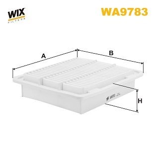 WIX FILTERS WA9783: Vzduchový filter