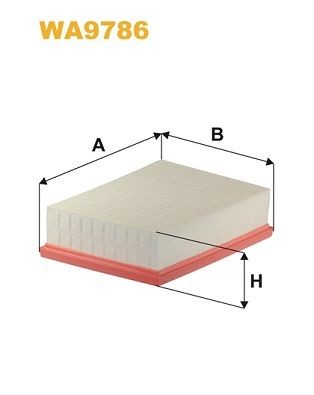 WIX FILTERS WA9786: Gaisa filtrs