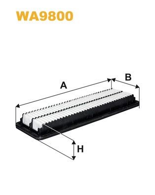 WIX FILTERS WA9800: Luchtfilter