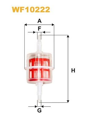 WIX FILTERS WF10222: Filtru combustibil