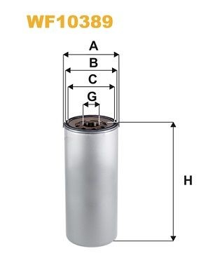 WIX FILTERS WF10389: Kütusefilter