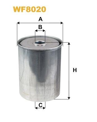 WIX FILTERS WF8020: Kütusefilter