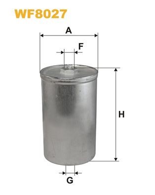 WIX FILTERS WF8027: Kütusefilter