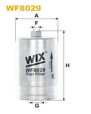 WIX FILTERS WF8029: Kütusefilter
