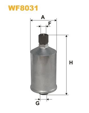 WIX FILTERS WF8031: Kütusefilter