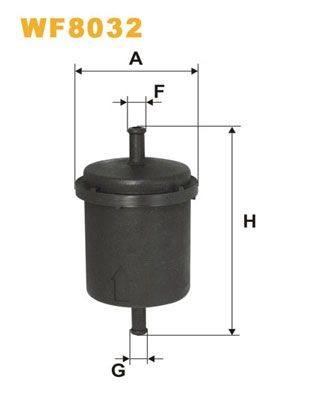 WIX FILTERS WF8032: Brændstof-filter