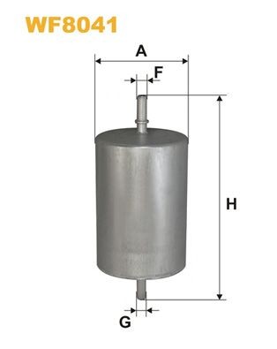 WIX FILTERS WF8041: Kütusefilter