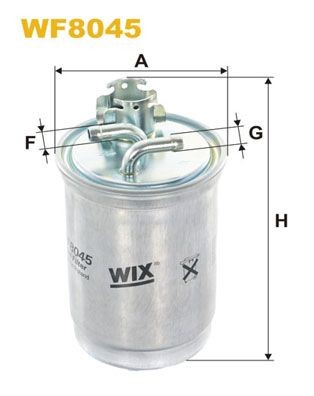 WIX FILTERS WF8045: Kütusefilter