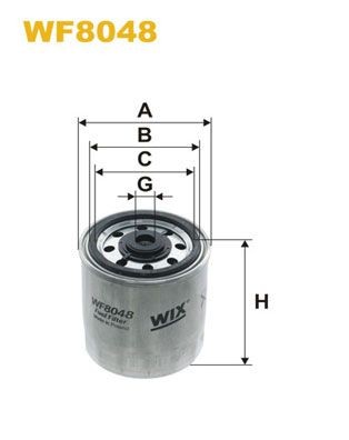 WIX FILTERS WF8048: Kütusefilter