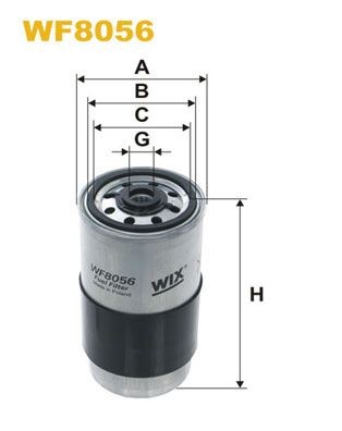 WIX FILTERS WF8056: Kütusefilter
