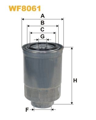 WIX FILTERS WF8061: Kütusefilter