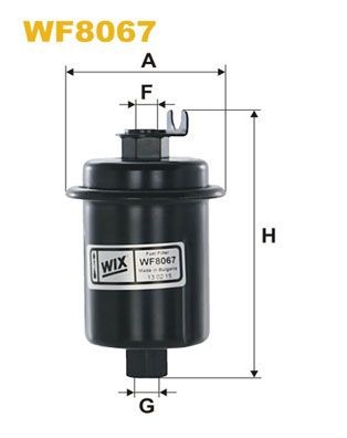 WIX FILTERS WF8067: Kütusefilter