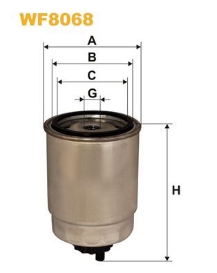 WIX FILTERS WF8068: Kütusefilter