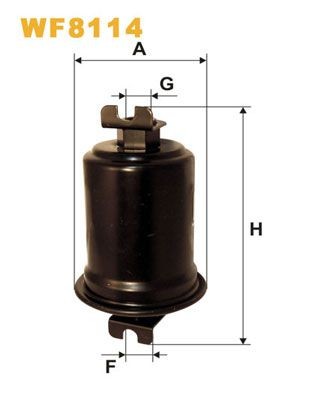 WIX FILTERS WF8114: Drivstoffilter
