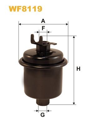 WIX FILTERS WF8119: Kütusefilter
