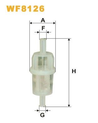 WIX FILTERS WF8126: Bränslefilter