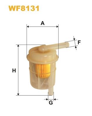 WIX FILTERS WF8131: Kütusefilter