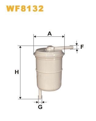 WIX FILTERS WF8132: Kütusefilter