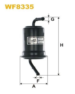 WIX FILTERS WF8135: Kütusefilter