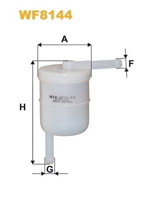 WIX FILTERS WF8144: Drivstoffilter