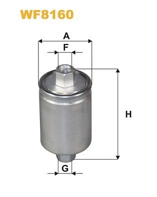 WIX FILTERS WF8160: Kütusefilter