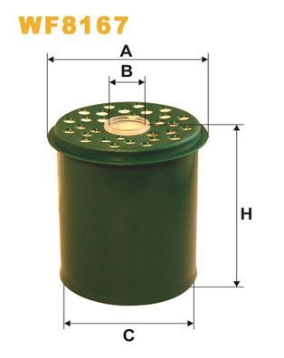 WIX FILTERS WF8167: Kütusefilter