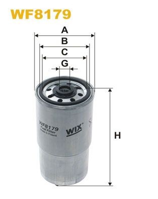 WIX FILTERS WF8179: Kütusefilter