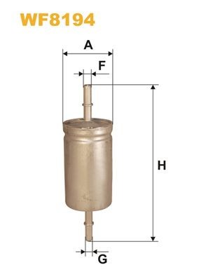 WIX FILTERS WF8194: Kütusefilter