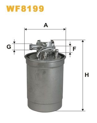 WIX FILTERS WF8199: Filtro combustible