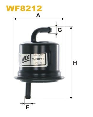 WIX FILTERS WF8212: Palivový filter