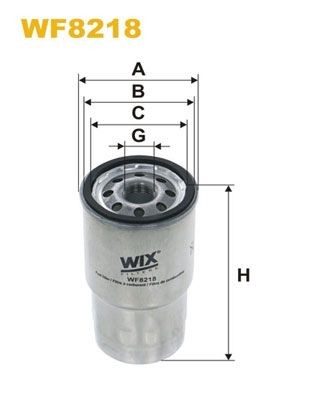 WIX FILTERS WF8218: Kütusefilter