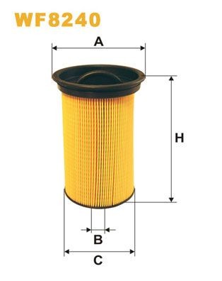 WIX FILTERS WF8240: Degvielas filtrs