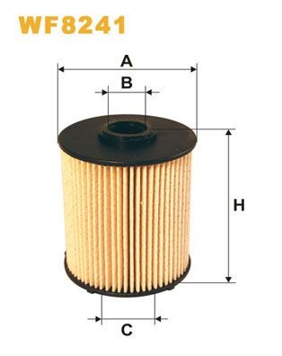WIX FILTERS WF8241: Kütusefilter
