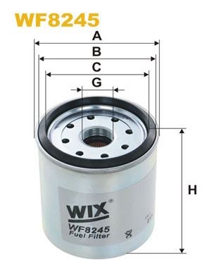 WIX FILTERS WF8245: Kütusefilter