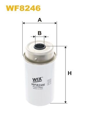 WIX FILTERS WF8246: Kütusefilter