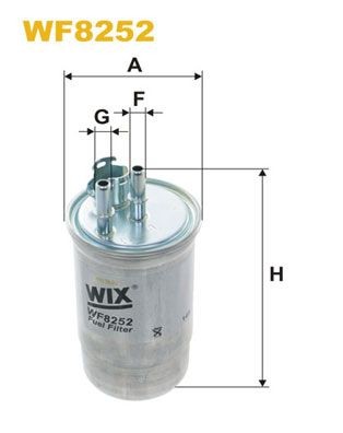 WIX FILTERS WF8252: Kütusefilter