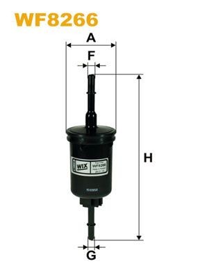 WIX FILTERS WF8266: Kütusefilter