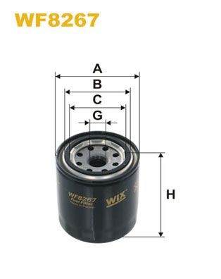 WIX FILTERS WF8267: Kütusefilter