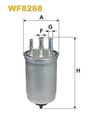 WIX FILTERS WF8268: Kütusefilter