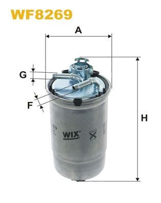 WIX FILTERS WF8269: Kütusefilter