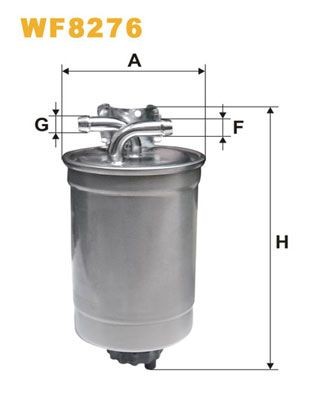 WIX FILTERS WF8276: Kütusefilter