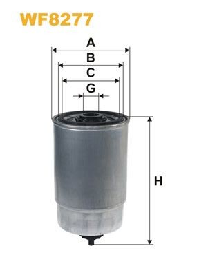 WIX FILTERS WF8277: Kütusefilter