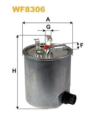 WIX FILTERS WF8306: Kütusefilter