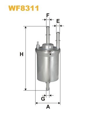 WIX FILTERS WF8311: Kütusefilter